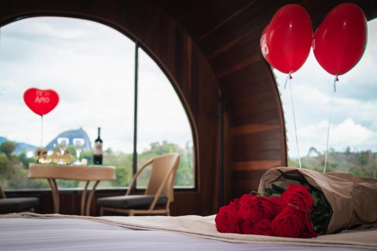 Glamping The Mountain Hotel Guatape Bagian luar foto