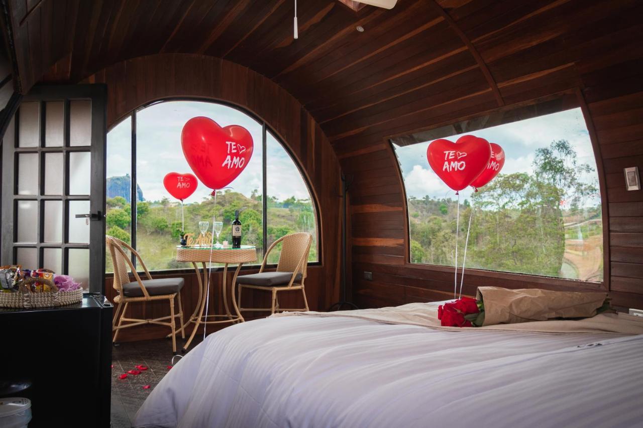 Glamping The Mountain Hotel Guatape Bagian luar foto