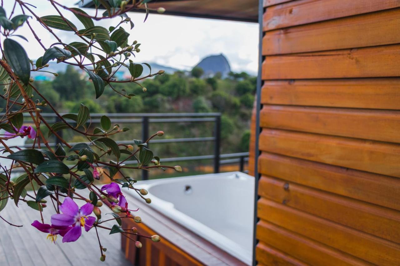 Glamping The Mountain Hotel Guatape Bagian luar foto