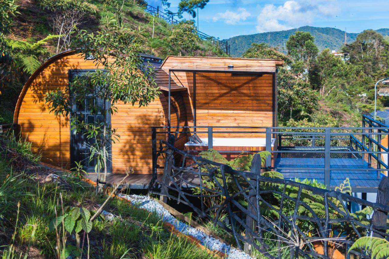 Glamping The Mountain Hotel Guatape Bagian luar foto