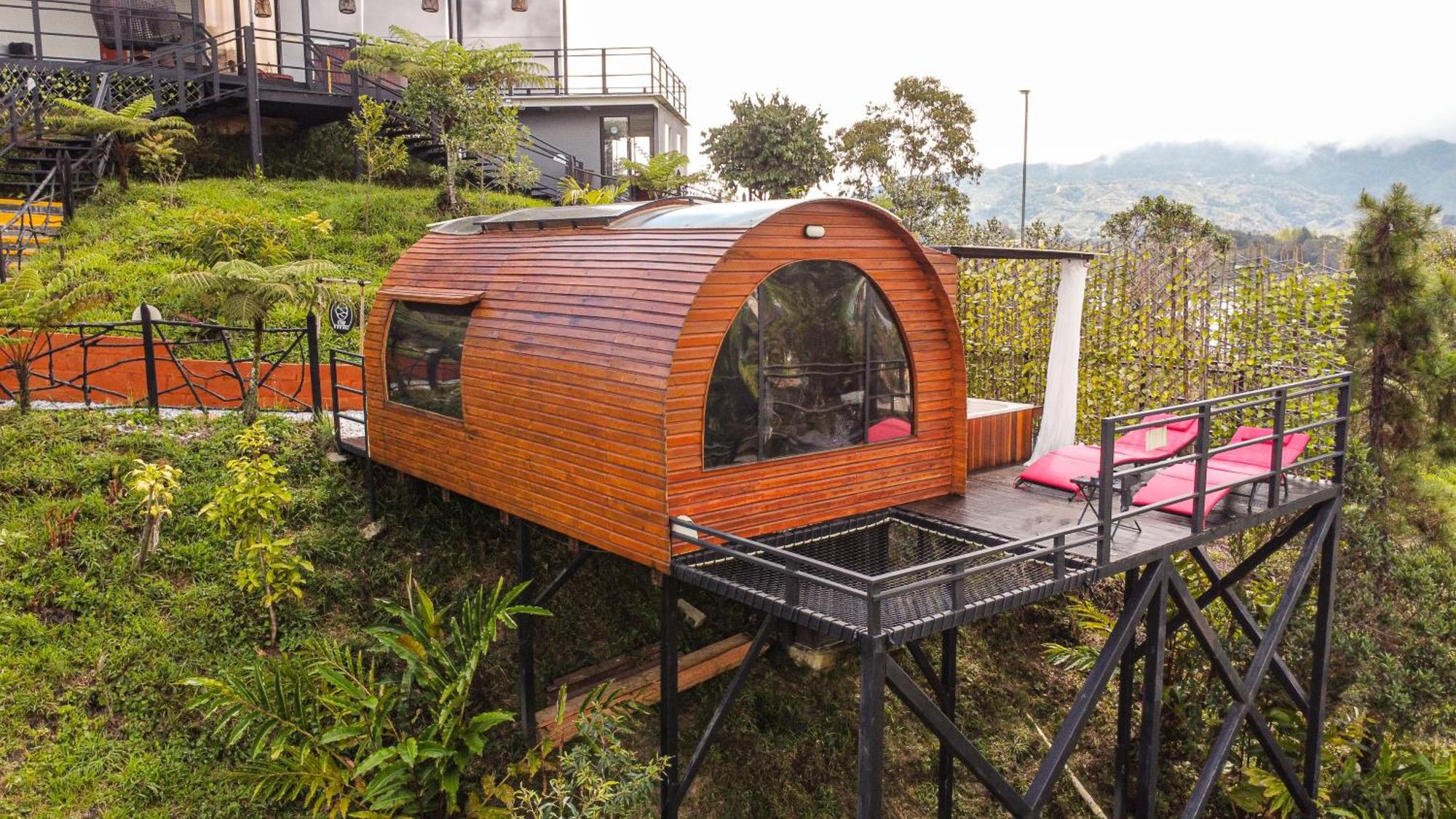 Glamping The Mountain Hotel Guatape Bagian luar foto