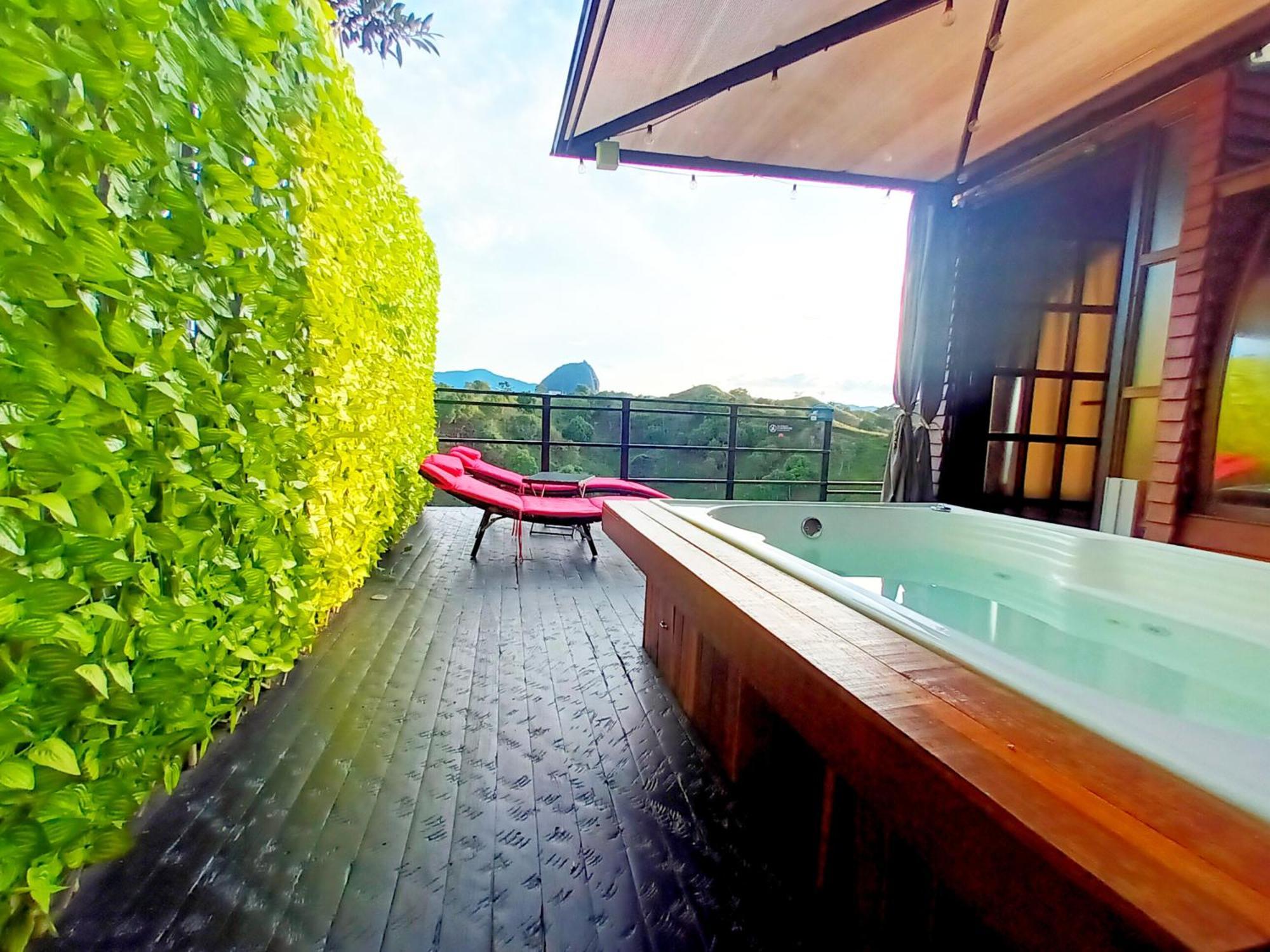 Glamping The Mountain Hotel Guatape Bagian luar foto