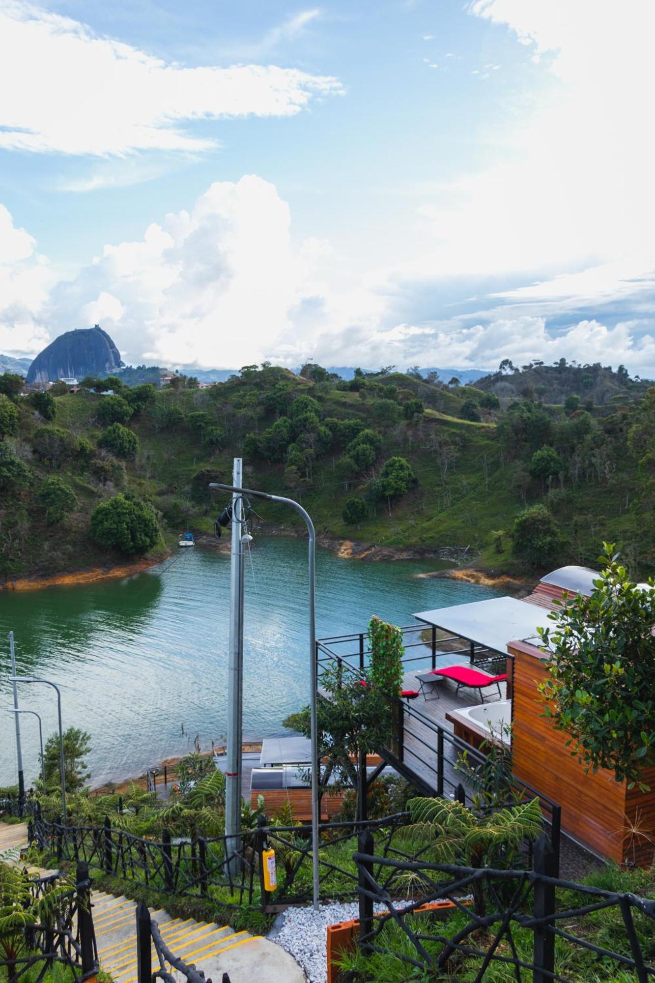 Glamping The Mountain Hotel Guatape Bagian luar foto