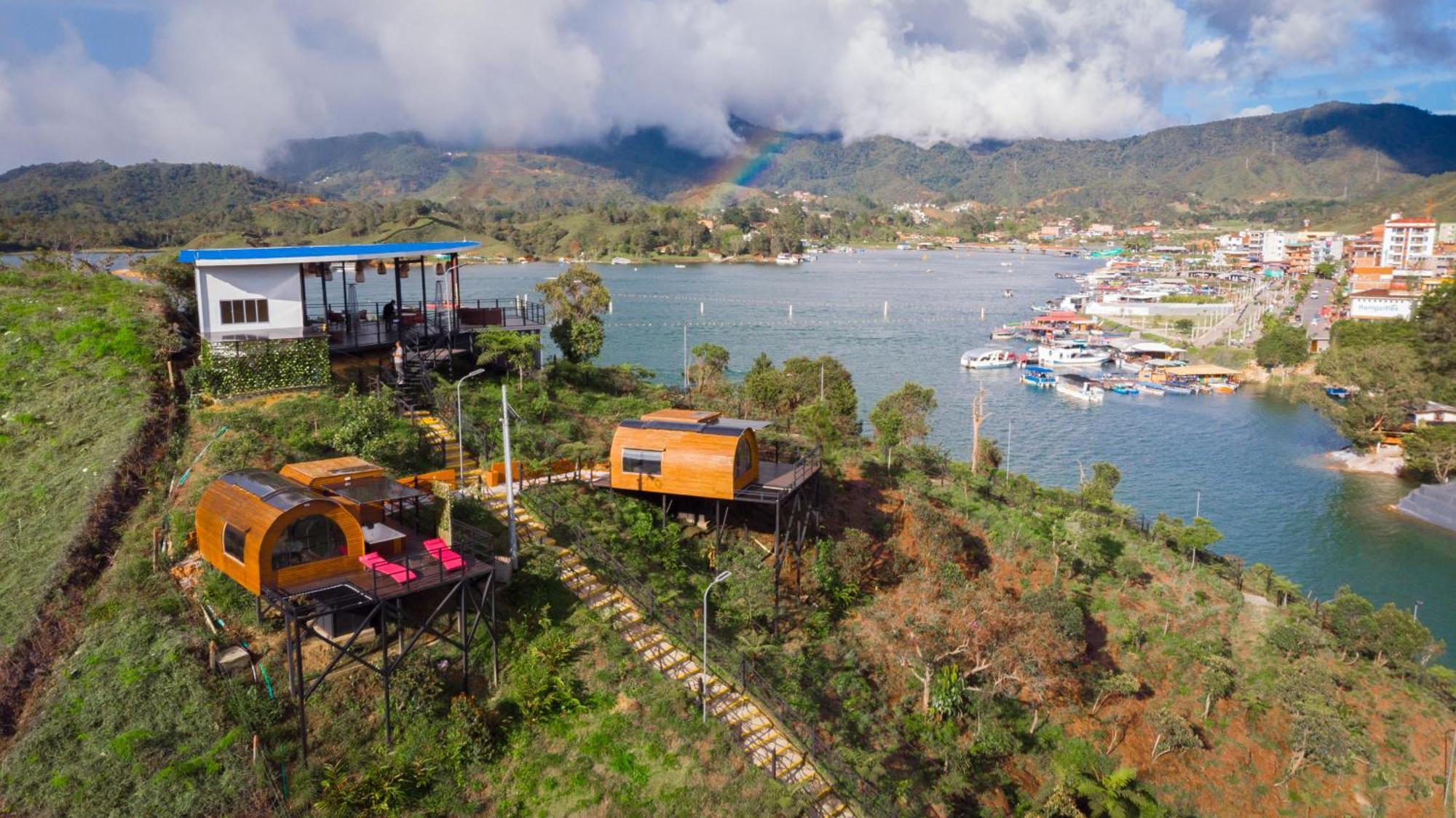 Glamping The Mountain Hotel Guatape Bagian luar foto