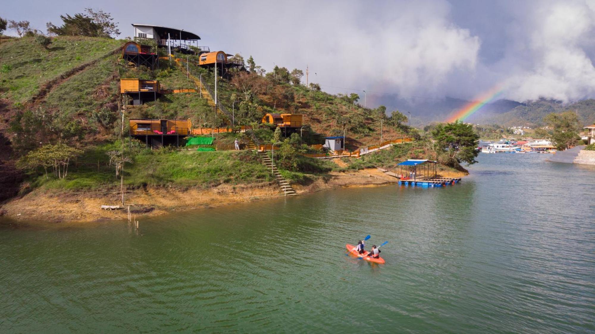 Glamping The Mountain Hotel Guatape Bagian luar foto